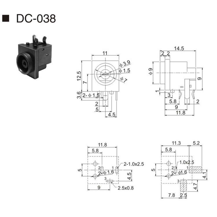 DC插座筆記本